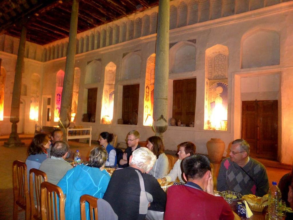 Hovli Poyon Hotel Buhara Exterior foto